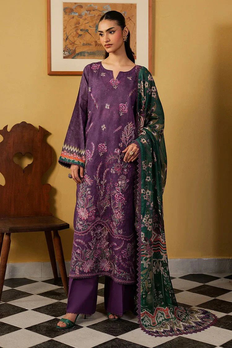 Picture of Ramsha - Mashaal Luxury Lawn Collection Vol 16 - L-1605 - Unstitched - Available at Raja Sahib