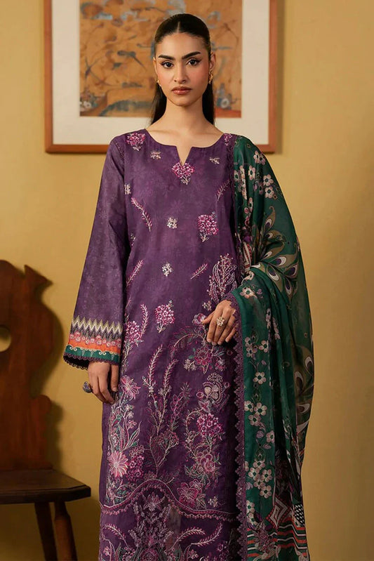 Ramsha - Mashaal Luxury Lawn Collection Vol 16 - L-1605 - Unstitched