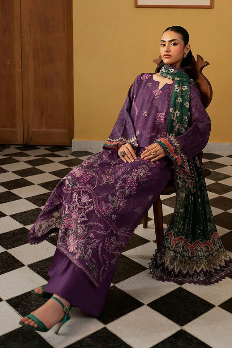 Picture of Ramsha - Mashaal Luxury Lawn Collection Vol 16 - L-1605 - Unstitched - Available at Raja Sahib