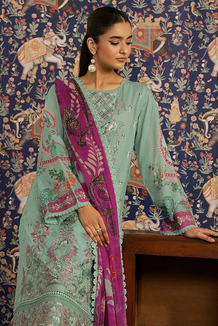 Picture of Ramsha - Mashaal Luxury Lawn Collection Vol 16 - L-1609 - Unstitched - Available at Raja Sahib