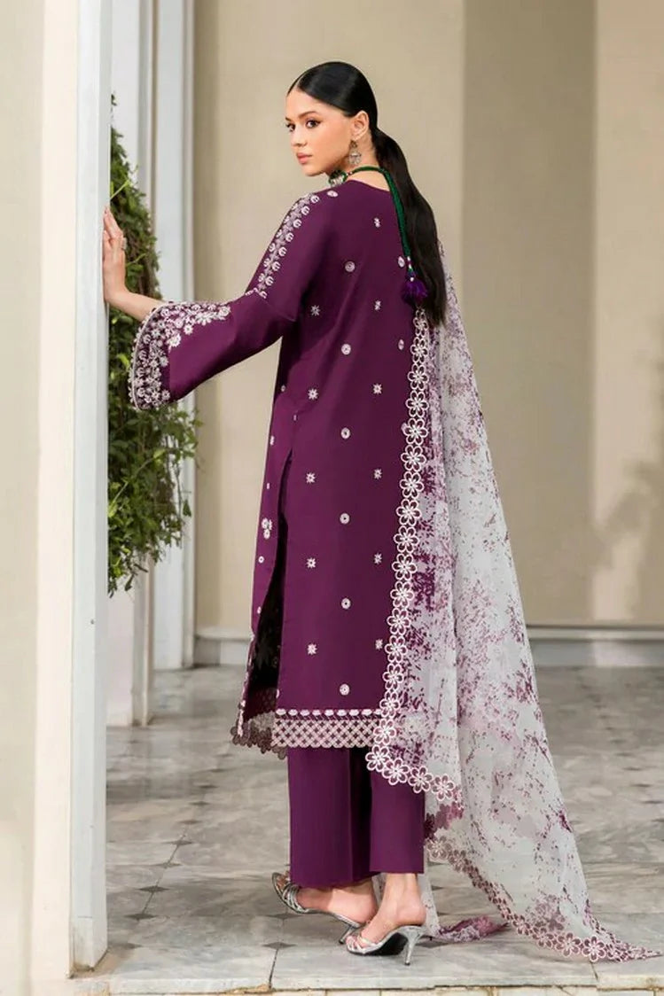 Picture of Zarif - Summer Lawn Collection - ZF-ZL-08 KOYA - Unstitched - Available at Raja Sahib