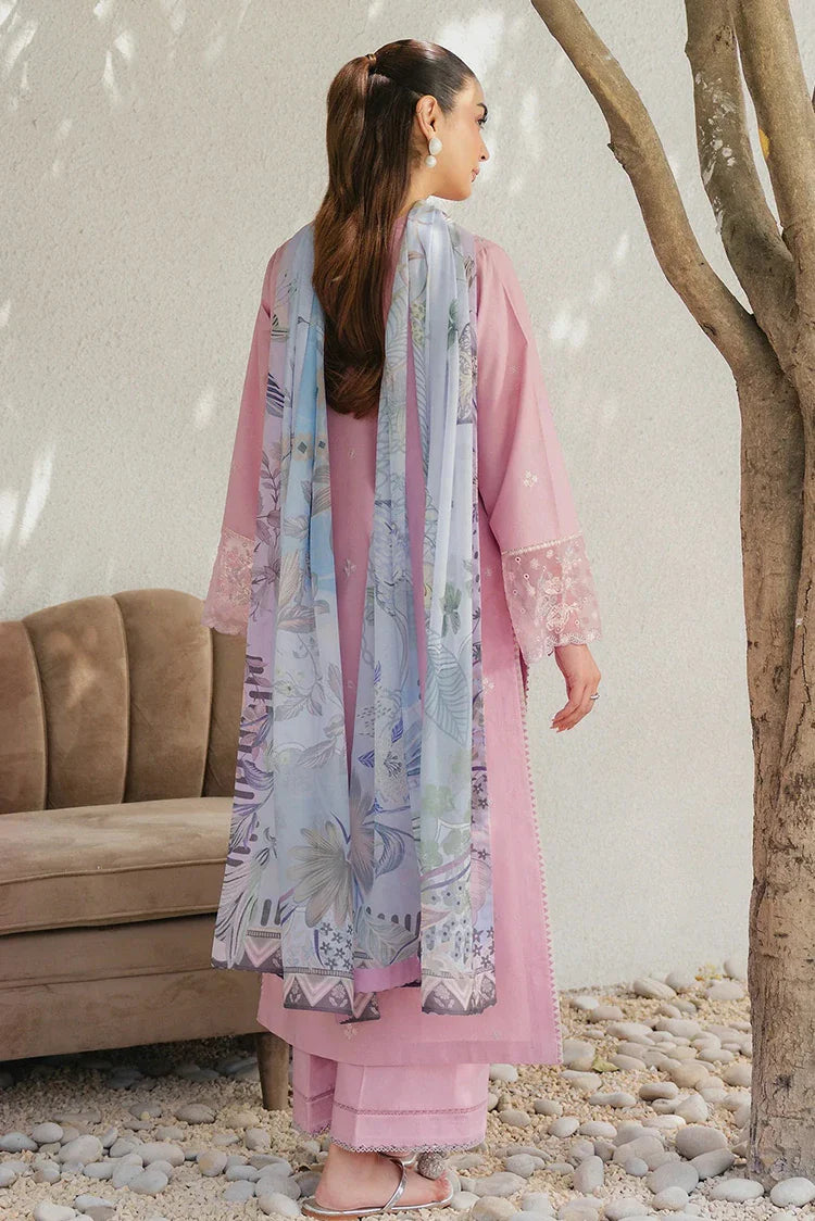 Picture of Seran - Eclat Premium Lux Lawn - 01-Celiane - Unstitched - Available at Raja Sahib