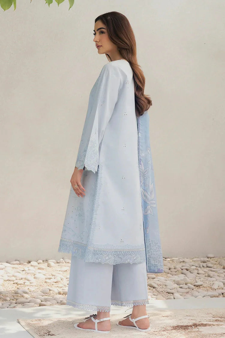 Picture of Seran - Eclat Premium Lux Lawn - 02-Eloire - Unstitched - Available at Raja Sahib