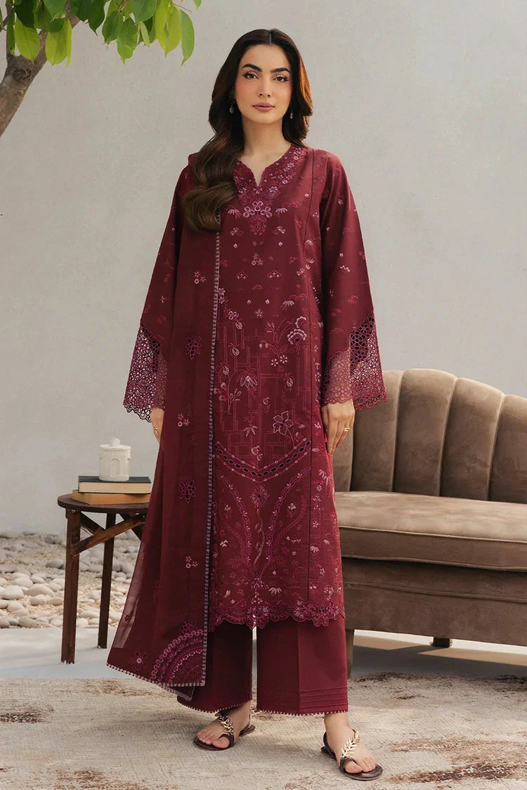 Picture of Seran - Eclat Premium Lux Lawn - 04-Amoire - Unstitched - Available at Raja Sahib