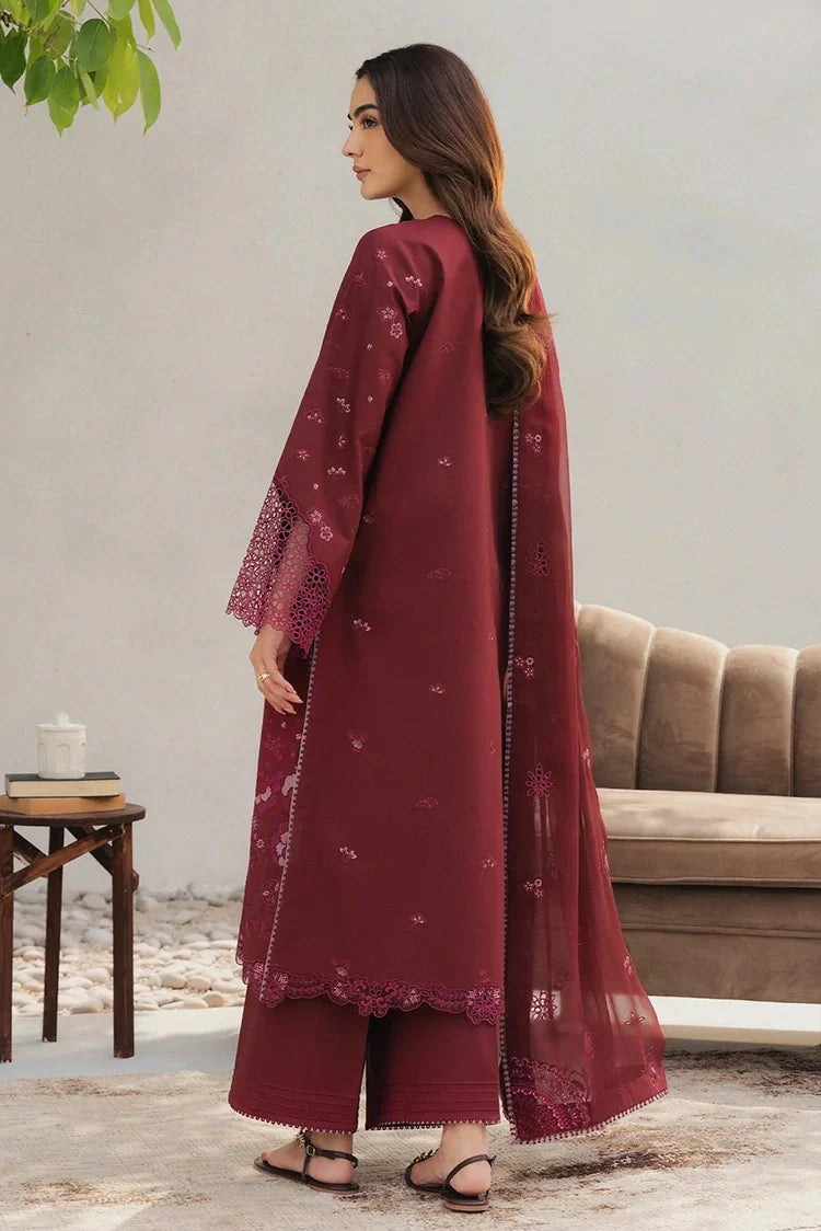 Picture of Seran - Eclat Premium Lux Lawn - 04-Amoire - Unstitched - Available at Raja Sahib