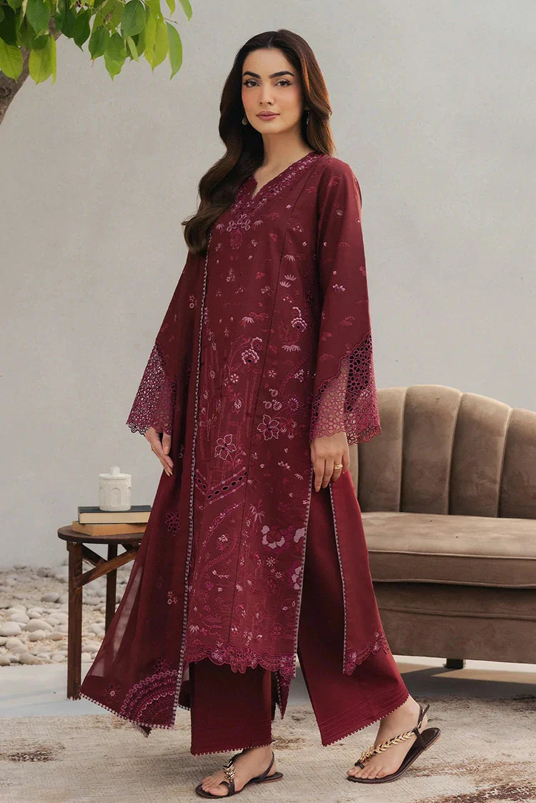 Picture of Seran - Eclat Premium Lux Lawn - 04-Amoire - Unstitched - Available at Raja Sahib
