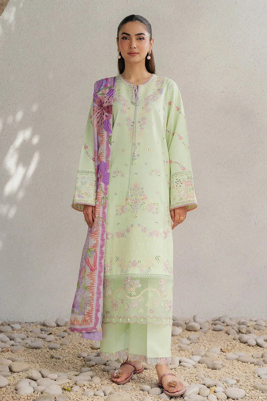 Picture of Seran - Eclat Premium Lux Lawn - 06-Solinea - Unstitched - Available at Raja Sahib