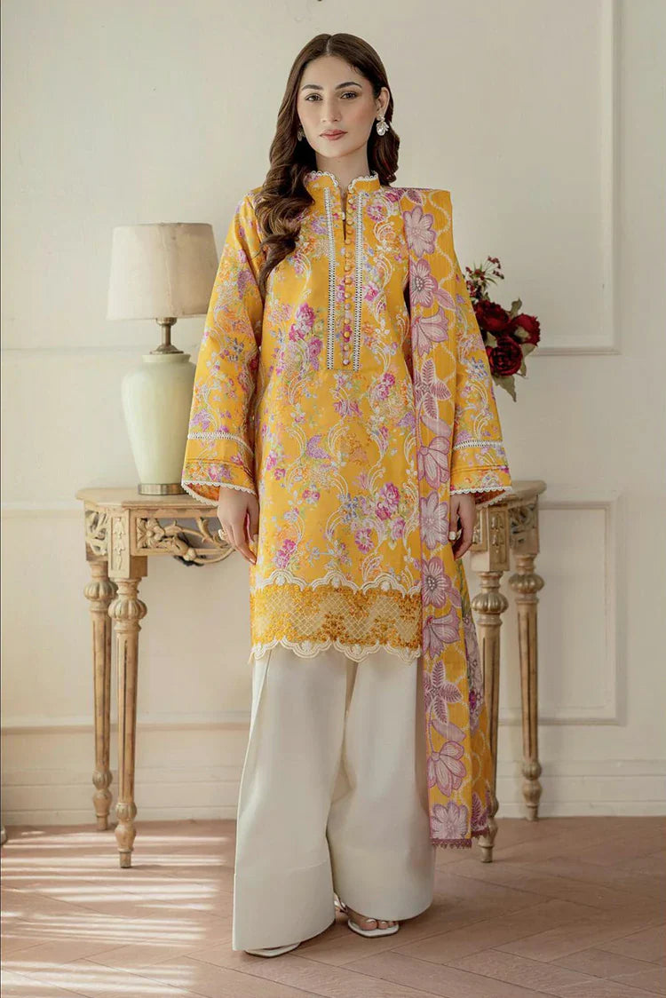 Picture of Rajbari - Raha Premium Printkari Vol 2 - Design 01 - Unstitched - Available at Raja Sahib