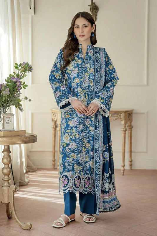 Picture of Rajbari - Raha Premium Printkari Vol 2 - Design 07 - Unstitched - Available at Raja Sahib