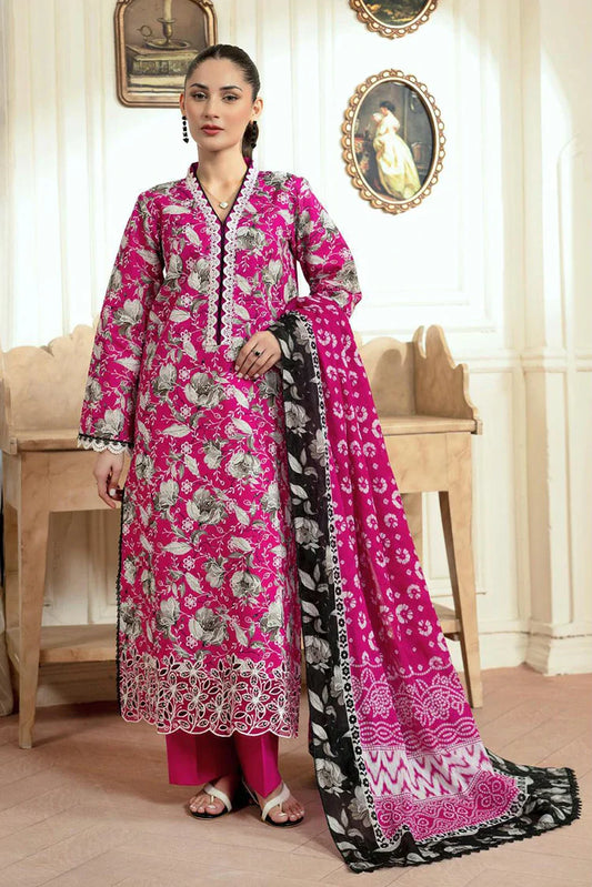 Picture of Rajbari - Raha Premium Printkari Vol 2 - Design 09 - Unstitched - Available at Raja Sahib