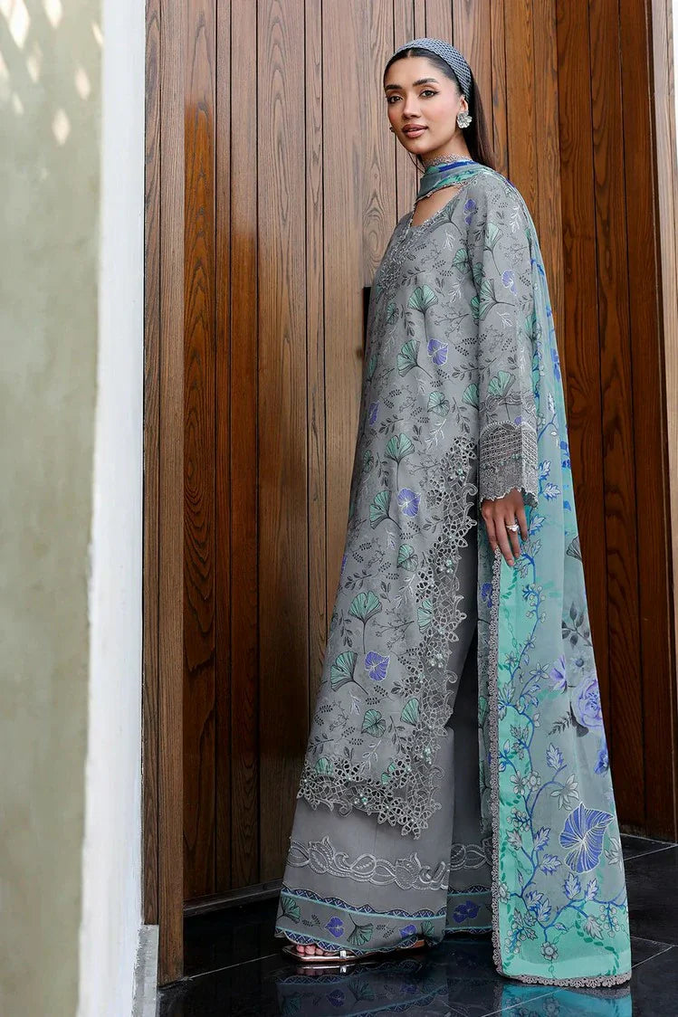 Picture of Ramsha - Rangrez Luxury Lawn Collection Vol 9 - N-901 - Unstitched - Available at Raja Sahib