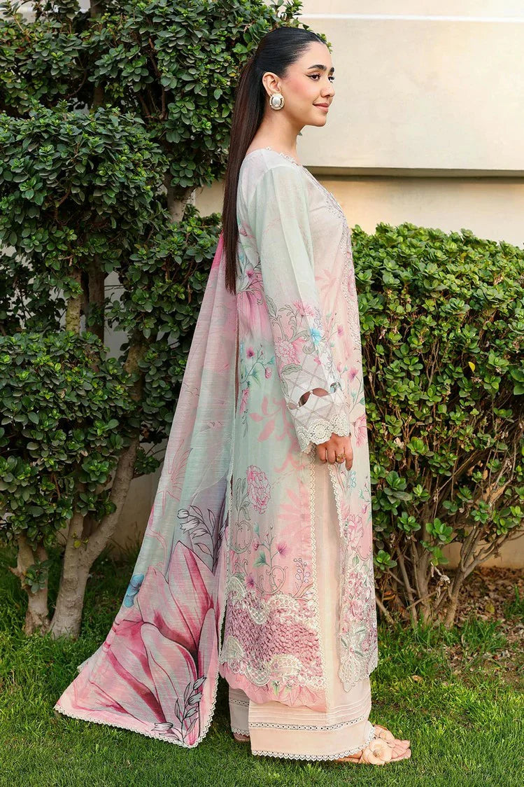 Picture of Ramsha - Rangrez Luxury Lawn Collection Vol 9 - N-906 - Unstitched - Available at Raja Sahib
