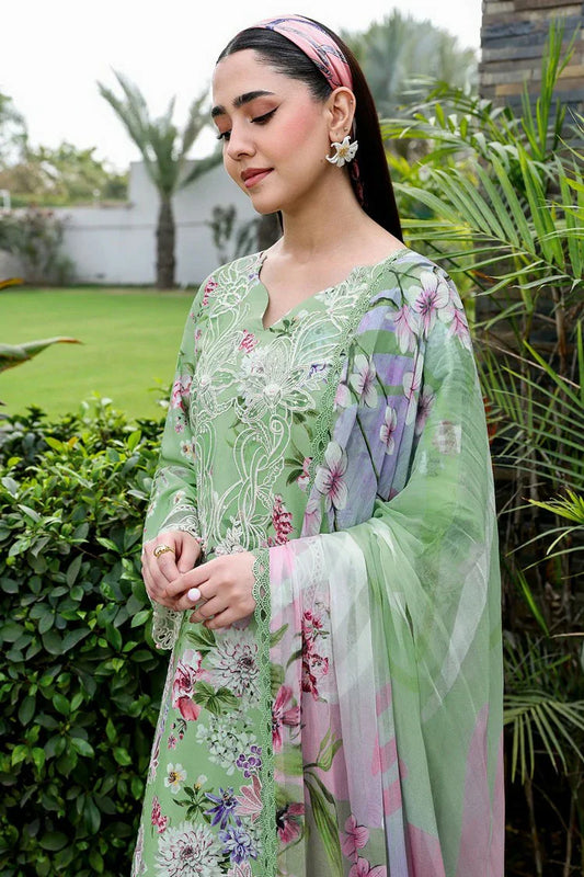 Picture of Ramsha - Rangrez Luxury Lawn Collection Vol 9 - N-907 - Unstitched - Available at Raja Sahib