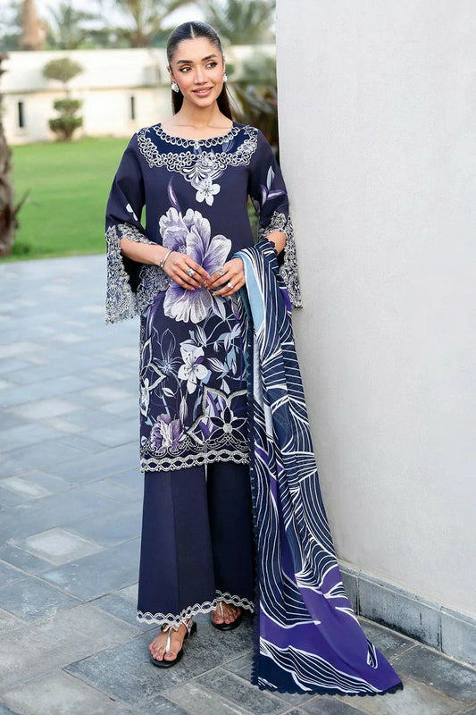 Picture of Ramsha - Rangrez Luxury Lawn Collection Vol 9 - N-908 - Unstitched - Available at Raja Sahib