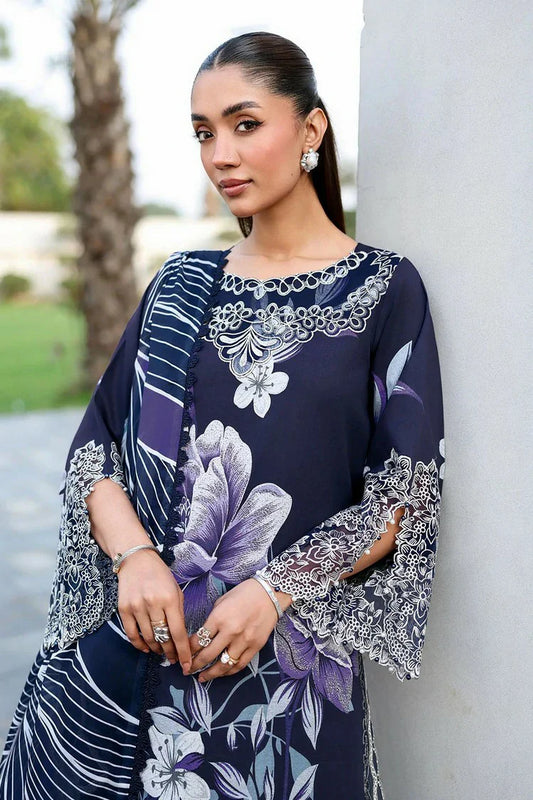 Picture of Ramsha - Rangrez Luxury Lawn Collection Vol 9 - N-908 - Unstitched - Available at Raja Sahib
