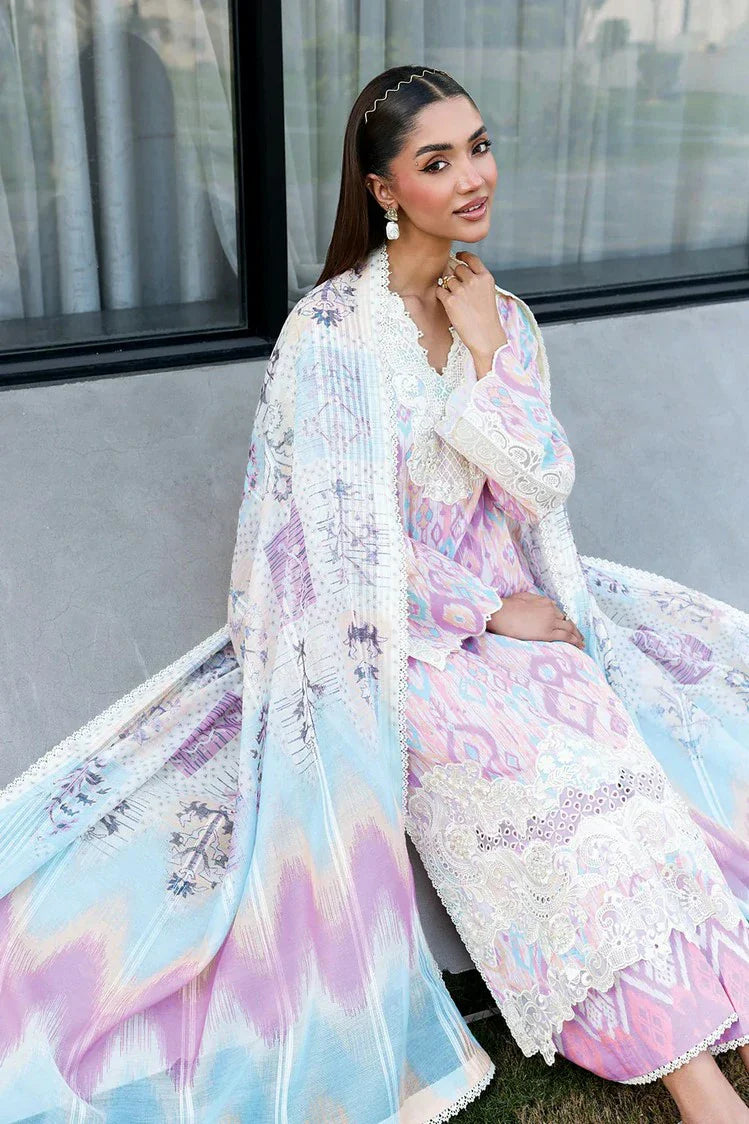 Picture of Ramsha - Rangrez Luxury Lawn Collection Vol 9 - N-909 - Unstitched - Available at Raja Sahib