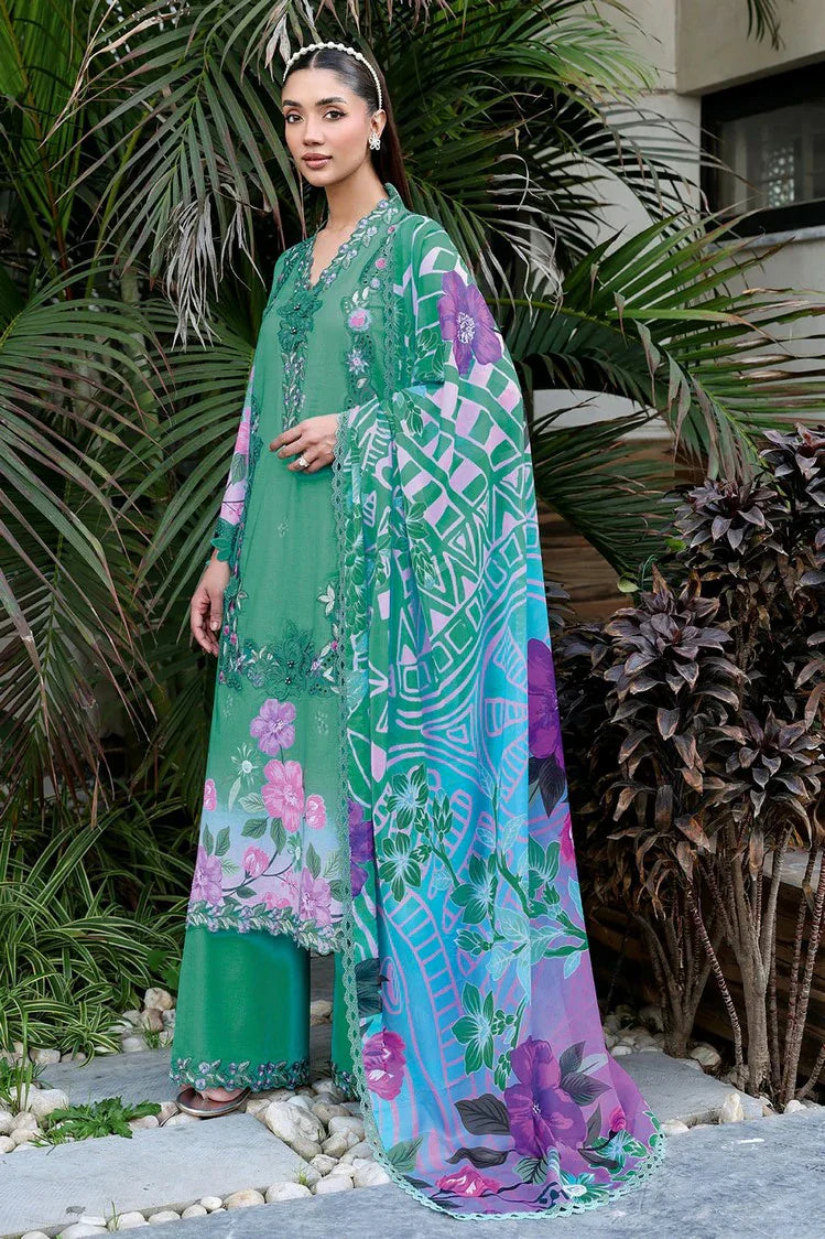 Picture of Ramsha - Rangrez Luxury Lawn Collection Vol 9 - N-910 - Unstitched - Available at Raja Sahib
