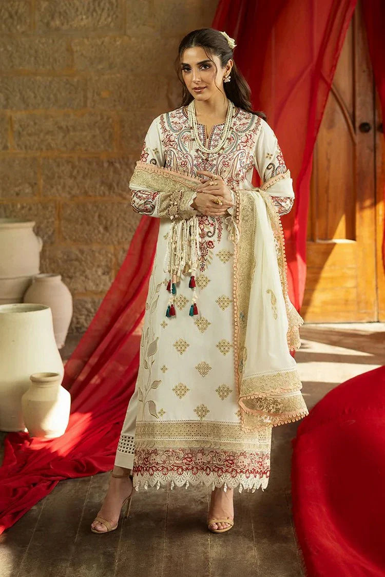 Picture of Imrozia - Maya Luxury Lawn - SL-150 Areeba - Unstitched - Available at Raja Sahib