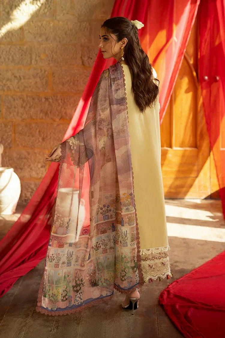 Picture of Imrozia - Maya Luxury Lawn - SL-151 Nael - Unstitched - Available at Raja Sahib