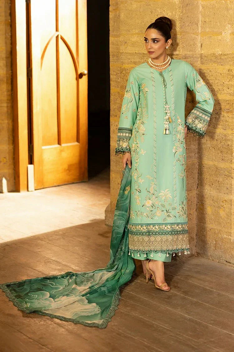 Picture of Imrozia - Maya Luxury Lawn - SL-156 Yalina - Unstitched - Available at Raja Sahib