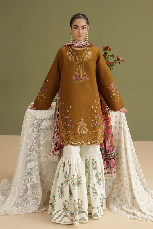 Picture of Rajbari - Jahaan Embroidered Lawn Signature Edit - JAHAAN 01 - Unstitched - Available at Raja Sahib