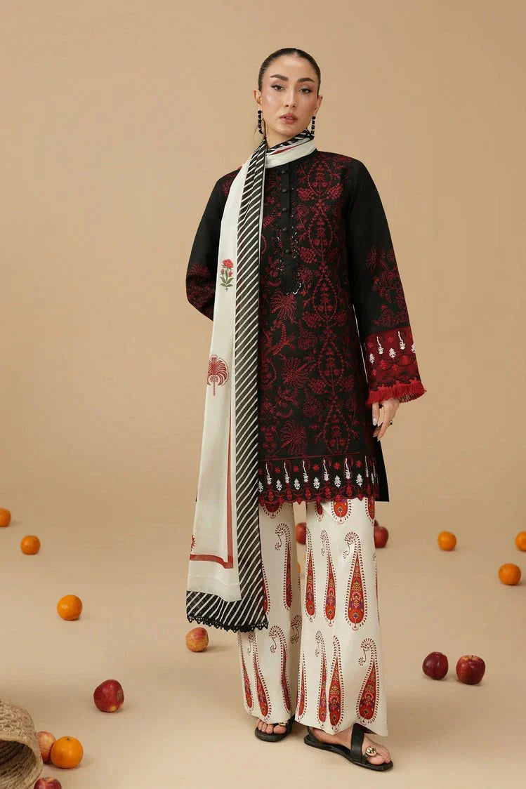 Picture of Rajbari - Jahaan Embroidered Lawn Signature Edit - JAHAAN 02 - Unstitched - Available at Raja Sahib