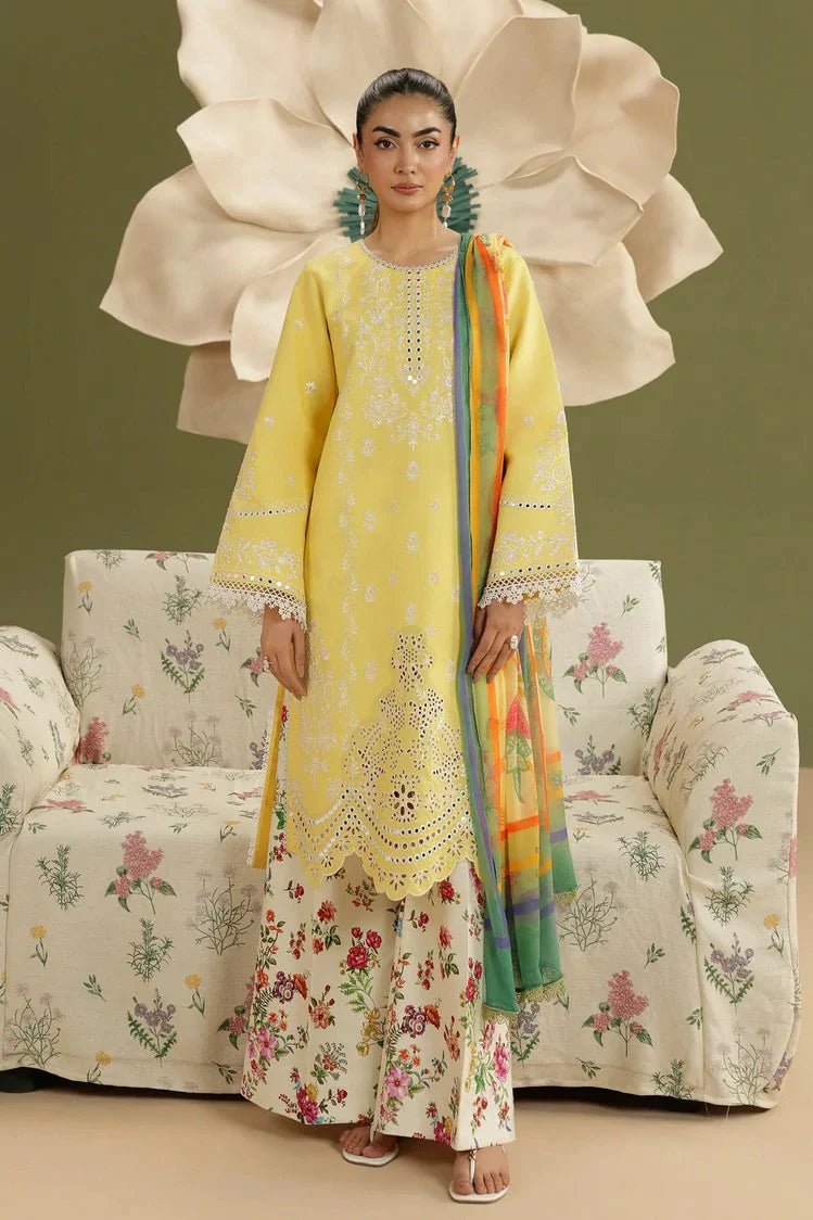 Picture of Rajbari - Jahaan Embroidered Lawn Signature Edit - JAHAAN 03 - Unstitched - Available at Raja Sahib
