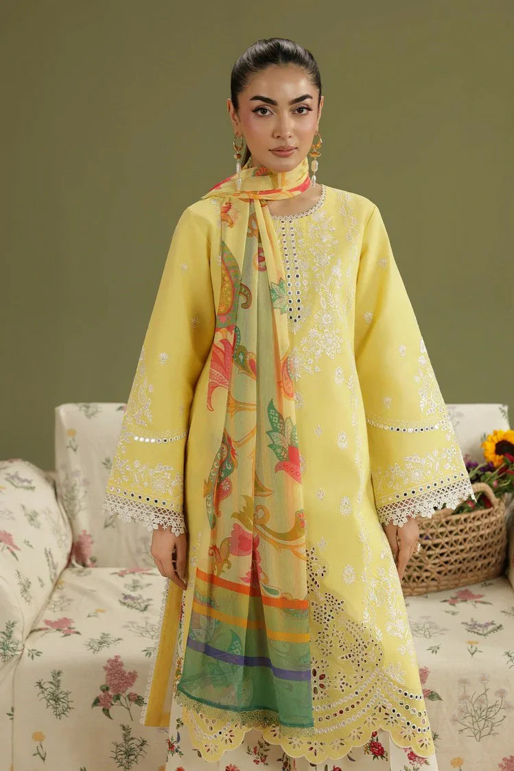 Picture of Rajbari - Jahaan Embroidered Lawn Signature Edit - JAHAAN 03 - Unstitched - Available at Raja Sahib