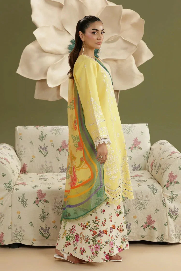 Picture of Rajbari - Jahaan Embroidered Lawn Signature Edit - JAHAAN 03 - Unstitched - Available at Raja Sahib