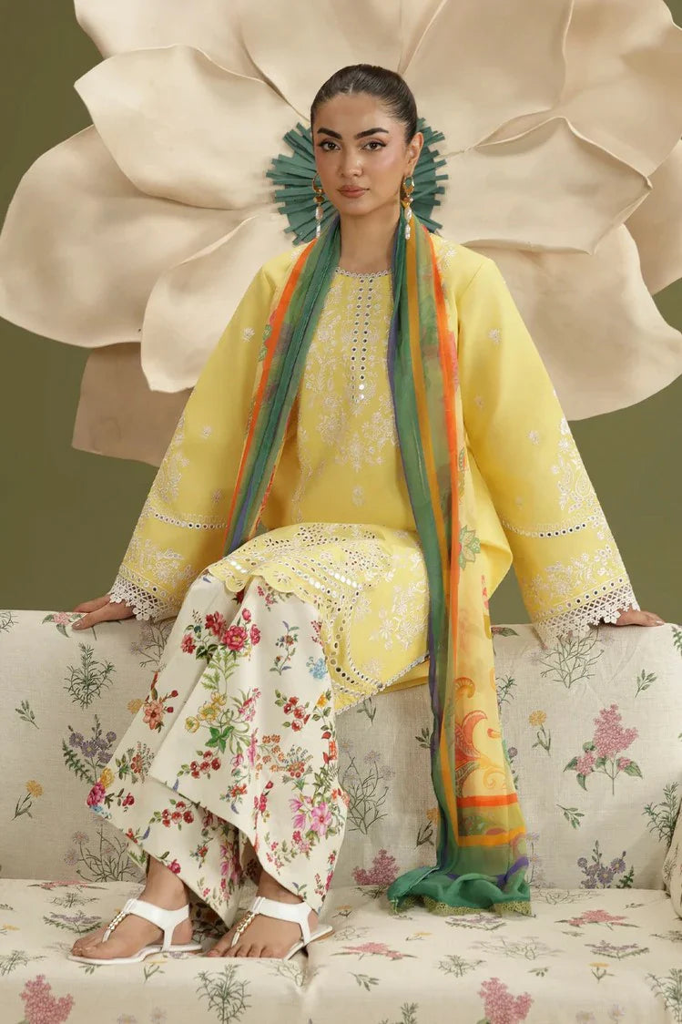 Picture of Rajbari - Jahaan Embroidered Lawn Signature Edit - JAHAAN 03 - Unstitched - Available at Raja Sahib