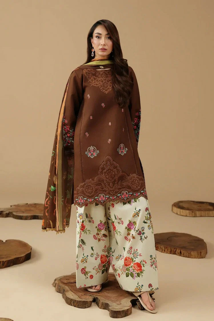 Picture of Rajbari - Jahaan Embroidered Lawn Signature Edit - JAHAAN 04 - Unstitched - Available at Raja Sahib