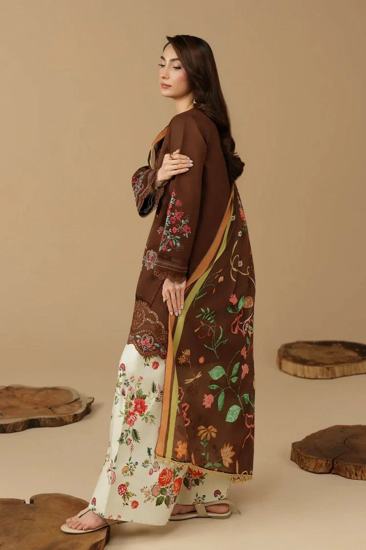 Picture of Rajbari - Jahaan Embroidered Lawn Signature Edit - JAHAAN 04 - Unstitched - Available at Raja Sahib