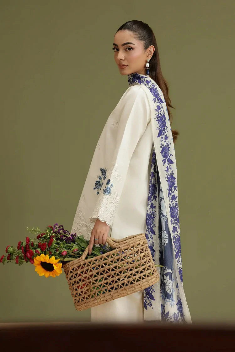 Picture of Rajbari - Jahaan Embroidered Lawn Signature Edit - JAHAAN 05 - Unstitched - Available at Raja Sahib