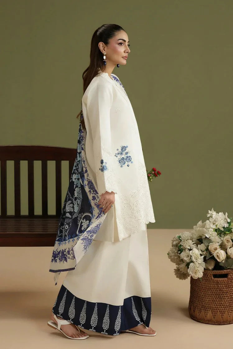 Picture of Rajbari - Jahaan Embroidered Lawn Signature Edit - JAHAAN 05 - Unstitched - Available at Raja Sahib