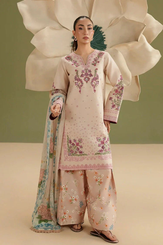 Picture of Rajbari - Jahaan Embroidered Lawn Signature Edit - JAHAAN 08 - Unstitched - Available at Raja Sahib