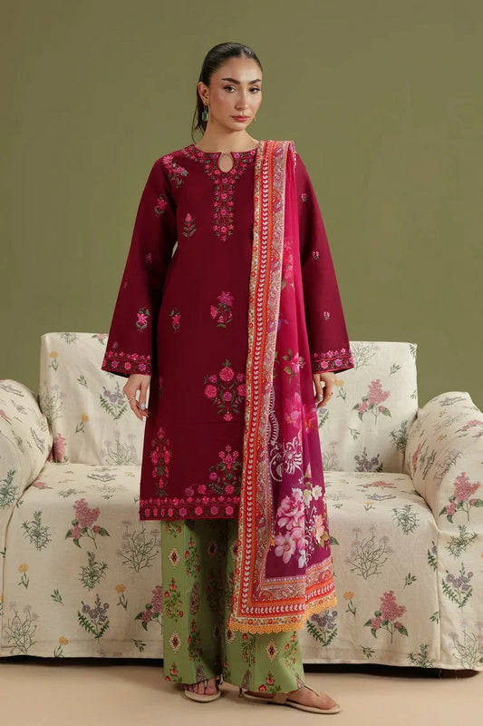 Picture of Rajbari - Jahaan Embroidered Lawn Signature Edit - JAHAAN 09 - Unstitched - Available at Raja Sahib