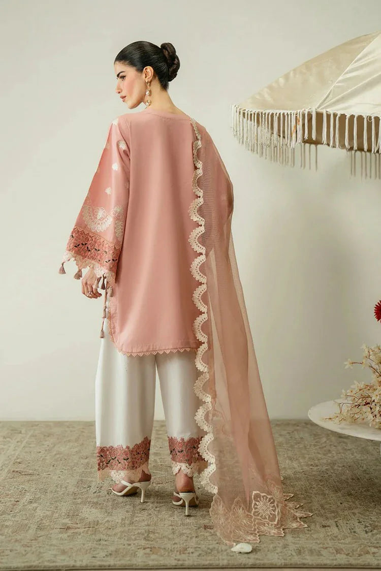 Picture of Zariya - Zaira Blooming Flower Lawn Collection - LUNA-ZB6S103 - Unstitched - Available at Raja Sahib