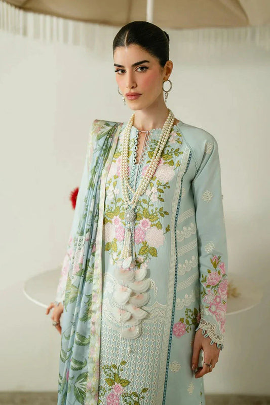 Picture of Zariya - Zaira Blooming Flower Lawn Collection - IDALIA-ZB6S107 - Unstitched - Available at Raja Sahib