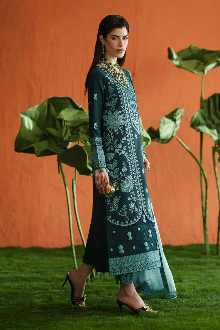 Picture of Zariya - Zaira Blooming Flower Lawn Collection - IEZAK-ZB6S108 - Unstitched - Available at Raja Sahib