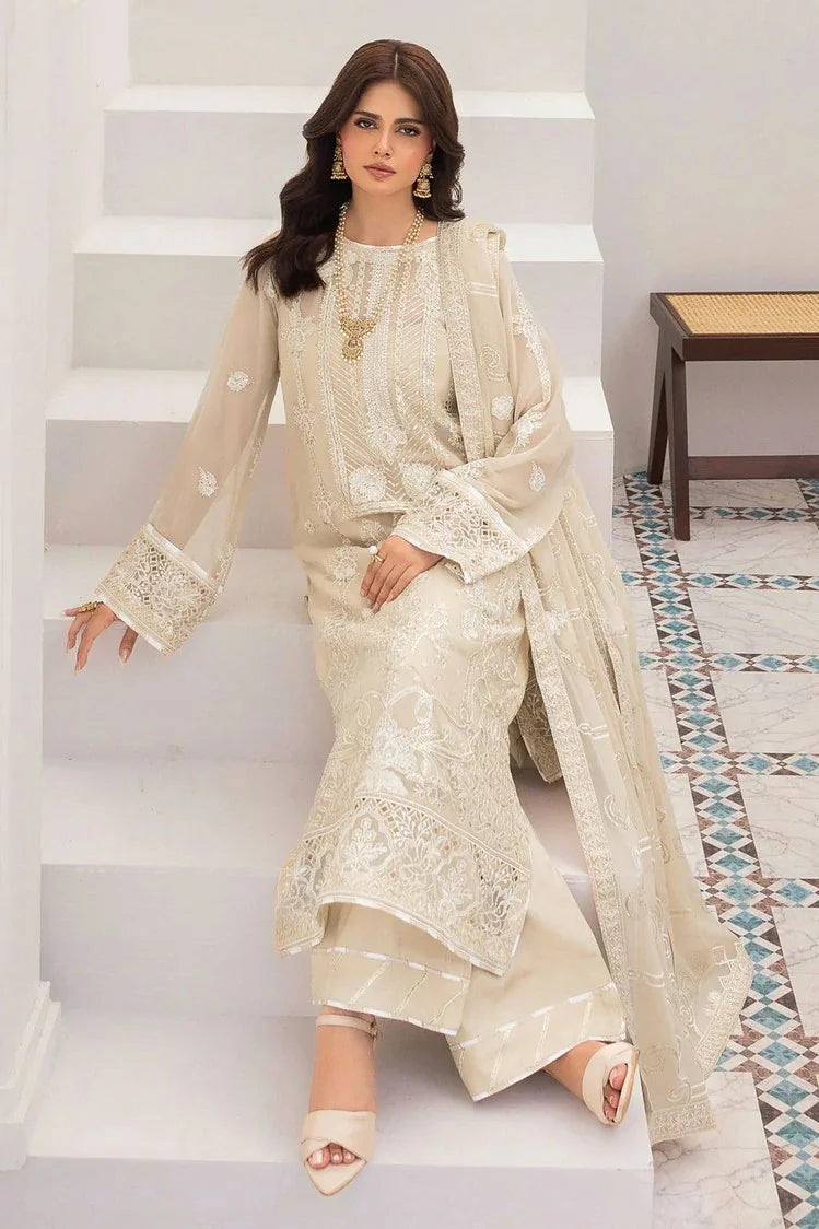 Picture of Ramsha - Sonehri Luxury Chiffon Collection Vol 3 - BB-302 - Unstitched - Available at Raja Sahib