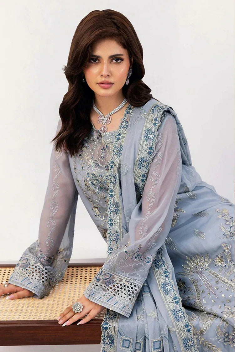 Picture of Ramsha - Sonehri Luxury Chiffon Collection Vol 3 - BB-308 - Unstitched - Available at Raja Sahib