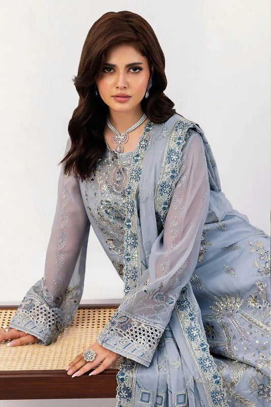 Picture of Ramsha - Sonehri Luxury Chiffon Collection Vol 3 - BB-308 - Unstitched - Available at Raja Sahib