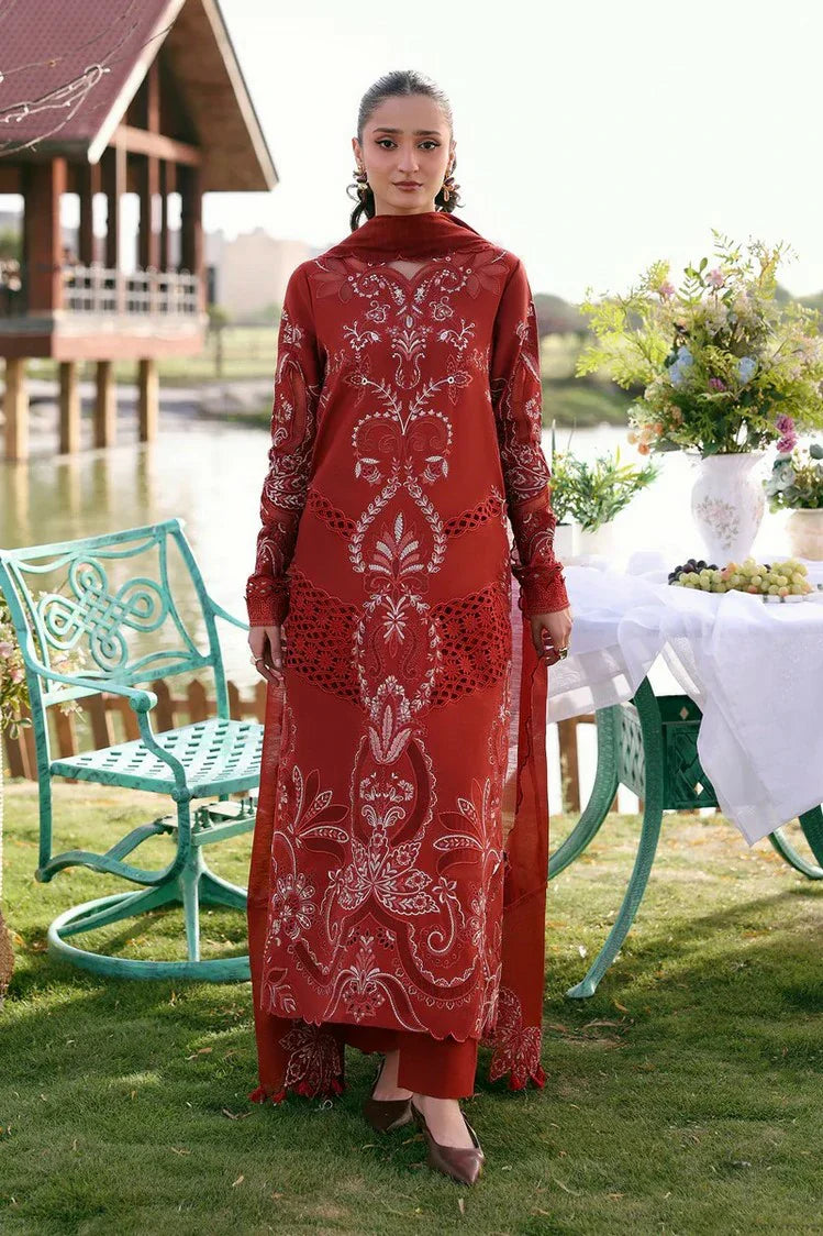Picture of Zarposh - Summer Soiree Lawn Collection - 01-Calyx - Unstitched - Available at Raja Sahib