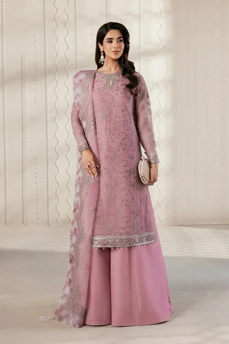 Zarif - Bayaan Chiffon Collection - ZR-BYN-03 SIYAAN - Unstitched