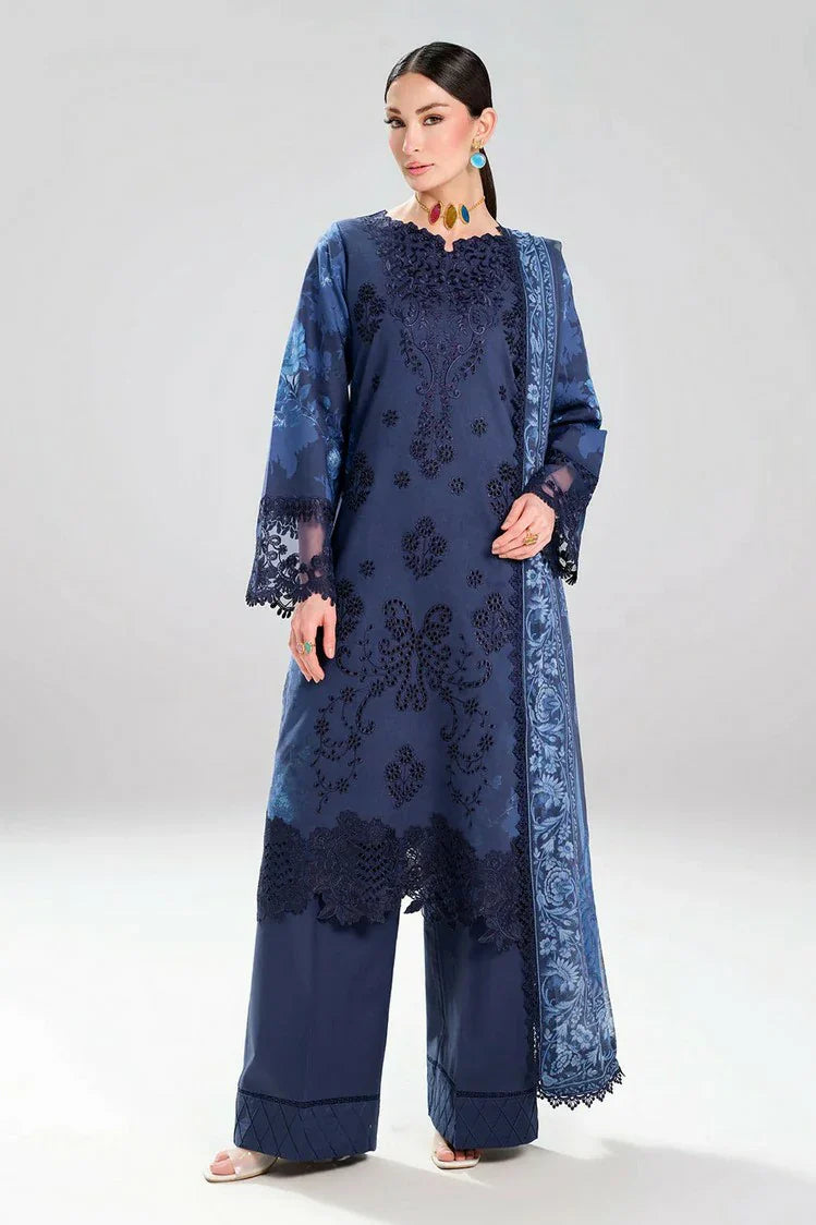 Ramsha - Dhanak Embroidered Lawn Collection Vol 2 - DH-201 - Unstitched