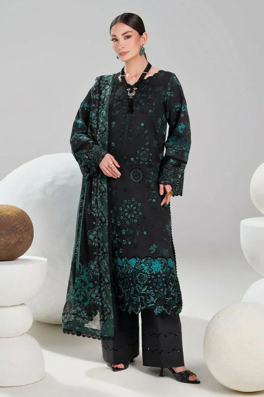 Ramsha - Dhanak Embroidered Lawn Collection Vol 2 - DH-203 - Unstitched