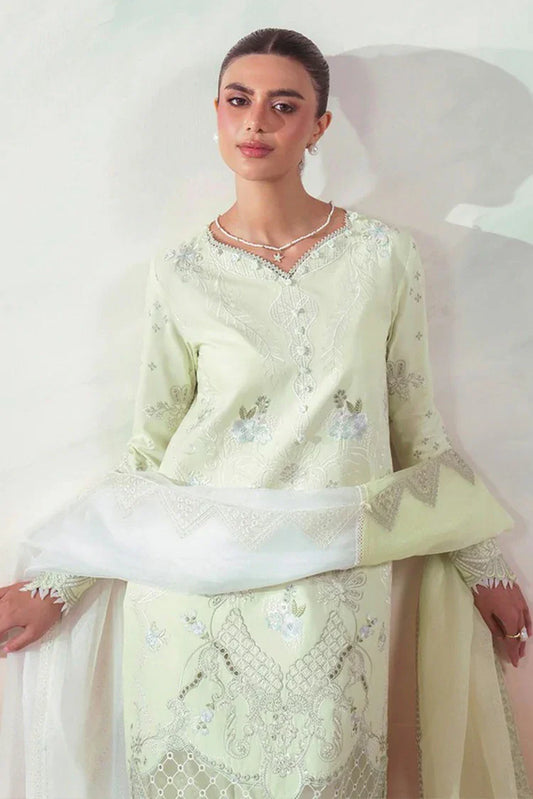 Zariya - The Summer Canvas - AYRA-ZB6S122 - Unstitched