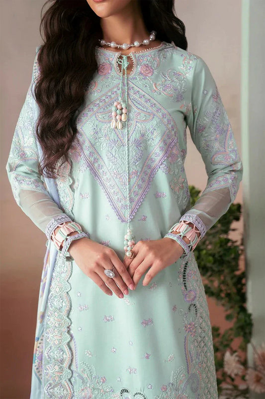 Zariya - The Summer Canvas - LEENA-ZB6S124 - Unstitched