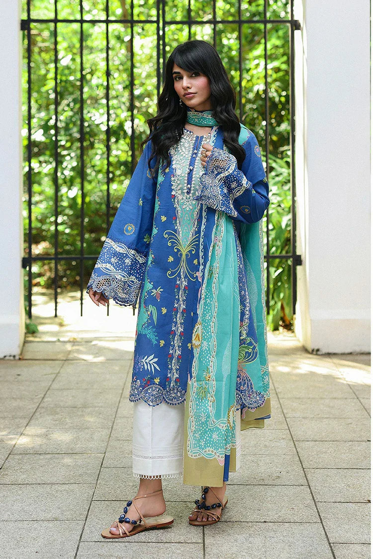 Picture of Qalamkar - Qprints Summer Prints Collection - AX-10B Viona - Unstitched - Available at Raja Sahib