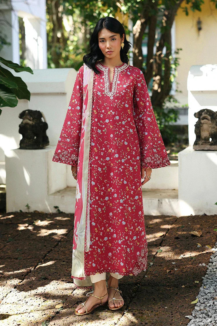 Picture of Qalamkar - Qprints Summer Prints Collection - AX-7B Lena - Unstitched - Available at Raja Sahib